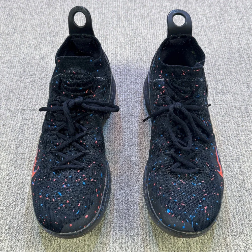 Nike Zoom KD 11 Just Do It Confetti Black Crimson Blue AO2604-007 Men's Size 8.5